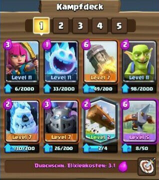 Arena 9 10 11 Op Deck Kampfdecks Deutsches Clash Royale Forum